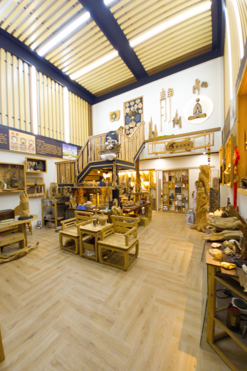 高雄時代沉香體驗館室內展示空間